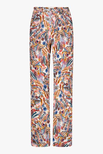 Losse broek met kleurrijke print   van Diane Laury voor Dames