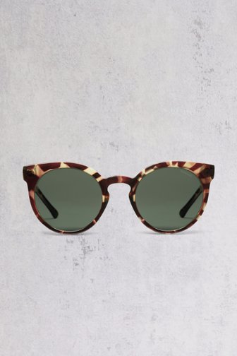 Lunettes de soleil brun foncé - Lulu de Komono pour Femmes
