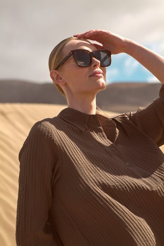 Lunettes de soleil brun foncé - Sienna de Komono pour Femmes