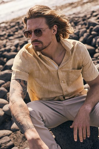 Lunettes de soleil brunes - James de Komono pour Femmes