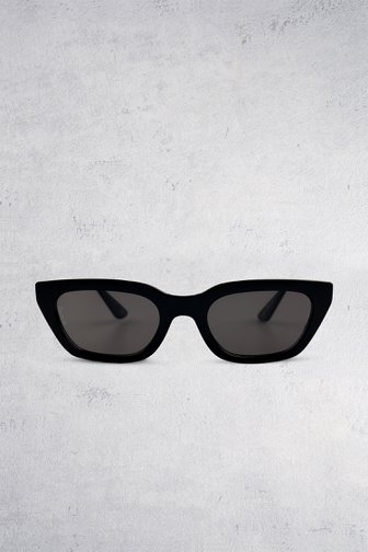 Le devant de Lunettes de soleil cat eye noires – Nove de Otra pour Femmes