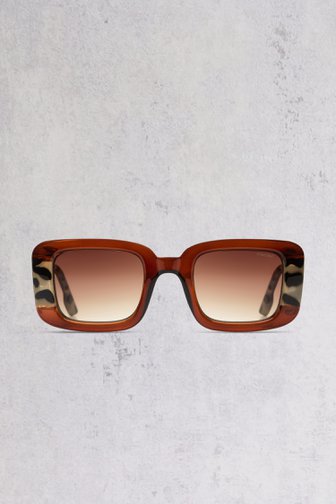 Lunettes de soleil marron - Avery de Komono pour Femmes