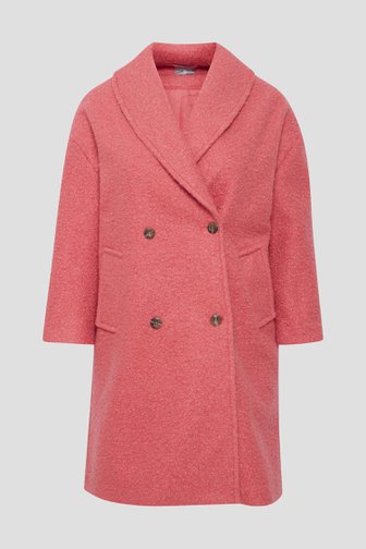 Manteau rose doux de Fransa pour Femmes