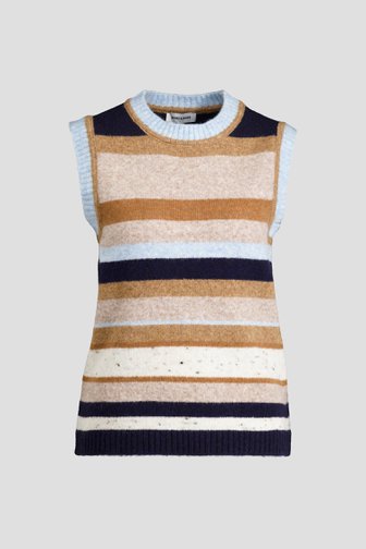 Productfoto 1 van Multicolor debardeur met ronde hals door More & More voor Dames