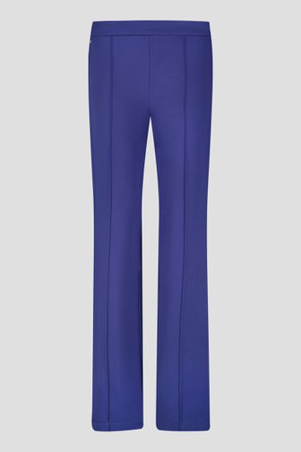Navy broek met elastische taille van Claude Arielle voor Dames