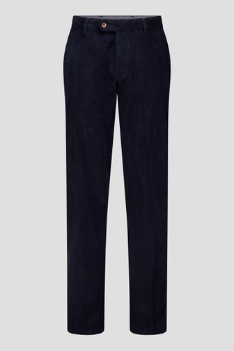 Productfoto 1 van Navy geribde chino - Louisiana - Regular fit door Brassville voor Heren