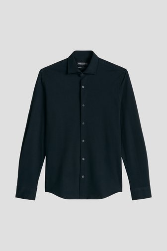 Productfoto 1 van Navy piqué hemd - Regular fit  door Marc O'Polo voor Heren