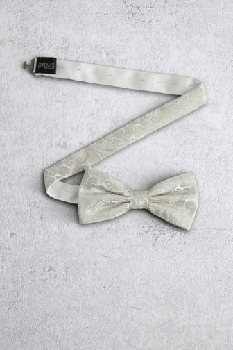 Le devant de Nœud papillon beige à motif cachemire de Liberty Island pour Hommes