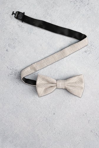 Le devant de Nœud papillon écru de Liberty Island pour Hommes