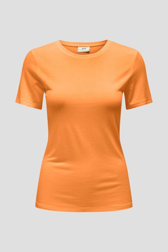Oranje T-shirt van JDY voor Dames