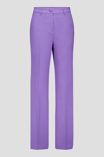 Paarse geklede broek van D'Auvry voor Dames