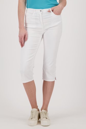 Pantalon 3/4 blanc  de Claude Arielle pour Femmes