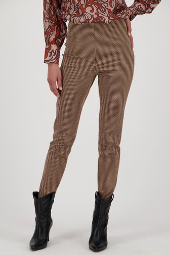 Pantalon à imprimé fin, female, Marque: D'Auvry