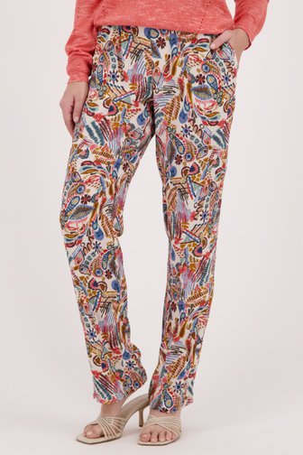 Pantalon ample avec imprimé coloré de Diane Laury pour Femmes