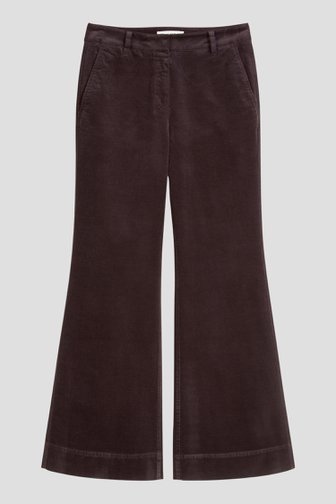 Photo produit 1 de Pantalon ample brun en velours côtelé de Marc O'Polo pour Femmes
