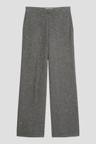 Photo produit 1 de Pantalon ample gris chiné de Marc O'Polo pour Femmes