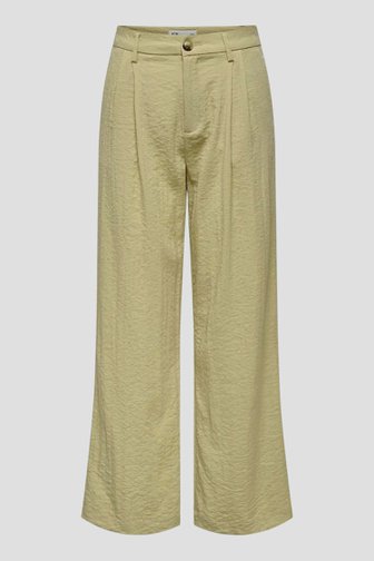 Le devant de Pantalon beige ample à plis de JDY pour Femmes