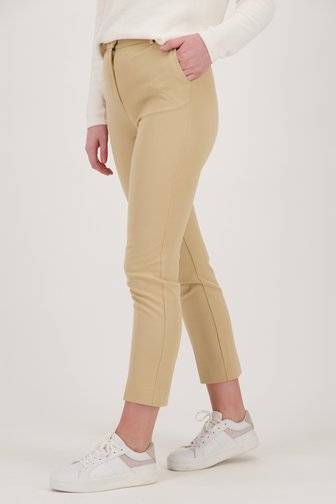 Pantalon beige - longueur 7/8 de Liberty Island pour Femmes