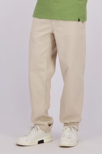Le devant de Pantalon beige de Ravøtt pour Hommes