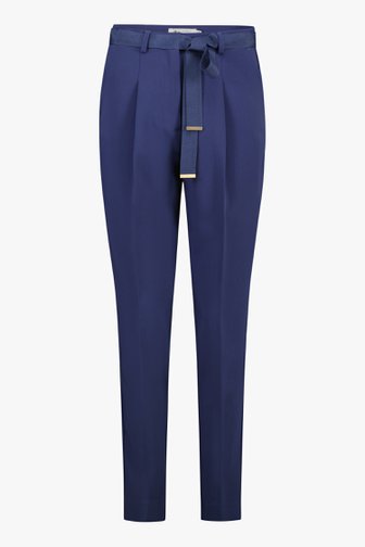 Pantalon bleu avec nœud papillon de D'Auvry pour Femmes