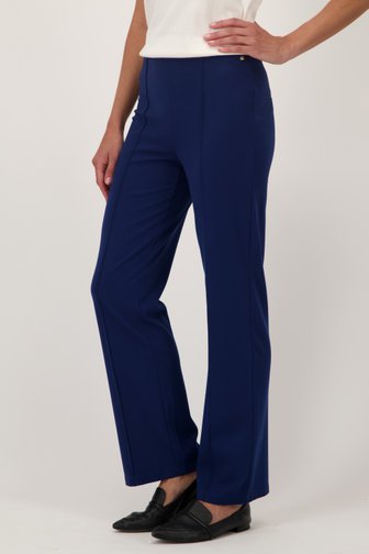 Pantalon bleu avec stretch de Claude Arielle pour Femmes