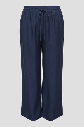 Le devant de Pantalon bleu avec taille élastique de ONLY Carmakoma pour Femmes