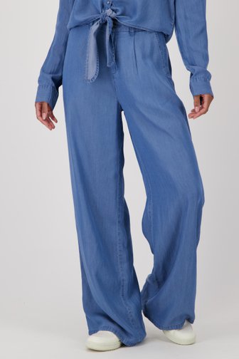 Pantalon bleu large effet jean de JDY pour Femmes