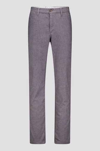 Le devant de Pantalon chino bleu doux de Upper East pour Hommes