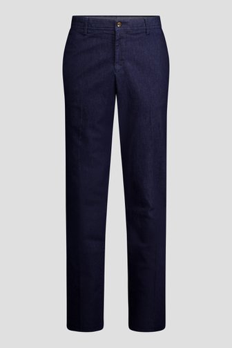 Le devant de Pantalon chino bleu - New York - regular fit  de Brassville pour Hommes