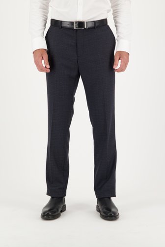 Pantalon de costume à carreaux gris - comfort fit  de Dansaert Black pour Hommes