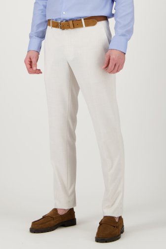 Pantalon de costume beige clair- Slim fit de Dansaert Black pour Hommes