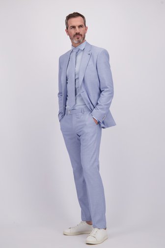 Pantalon de costume bleu clair - Regular fit
