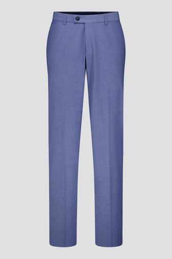 Photo produit 1 de Pantalon de costume bleu - Comfort fit de Dansaert Black pour Hommes