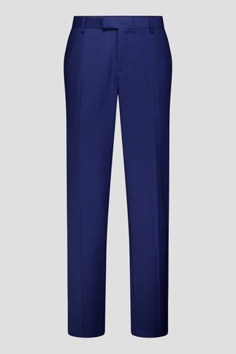 Le devant de  Pantalon de costume bleu foncé - Slim fit  de Dansaert Black pour Hommes