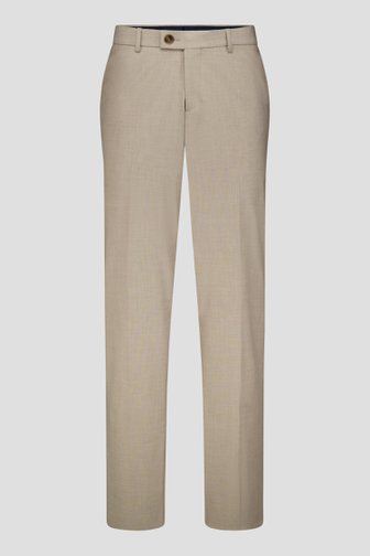 Le devant de Pantalon de costume marron - Comfort fit de Dansaert Black pour Hommes