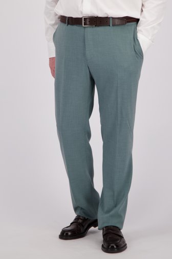 Pantalon de costume vert-gris - comfort fit de Dansaert Black pour Hommes