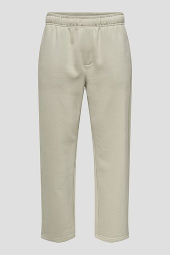 Photo produit 1 de Pantalon de jogging beige de Only & Sons pour Hommes