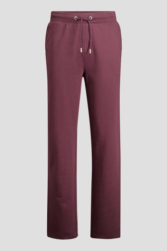 Le devant de Pantalon de jogging bordeaux de Liberty Island pour Hommes