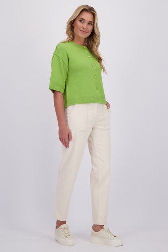 Pantalon écru – longueur 7/8