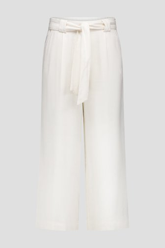 Pantalon en lin blanc - longueur 7/8 de Libelle pour Femmes
