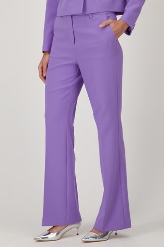 Pantalon habillé violet
