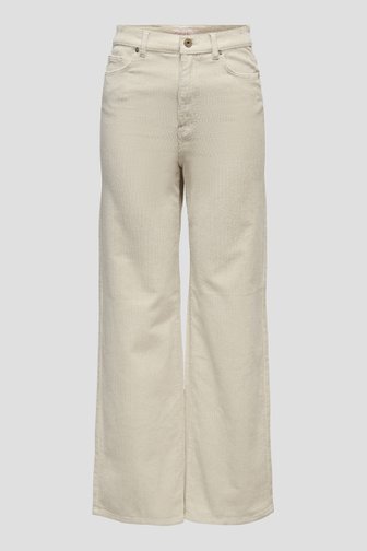 Photo produit 1 de Pantalon large beige de ONLY Carmakoma pour Femmes