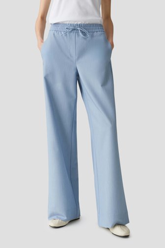 Pantalon large bleu clair