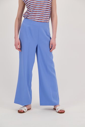 Pantalon large bleu - longueur 7/8 de Libelle pour Femmes