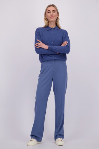 Le devant de Pantalon large habillé – Bleu de Liberty Island pour Femmes