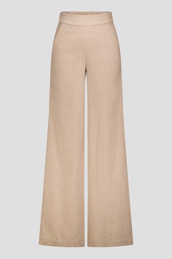 Le devant de Pantalon large kaki de AC by Annelien Coorevits pour Femmes