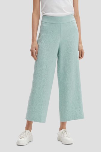 Pantalon large vert-bleu de Opus pour Femmes