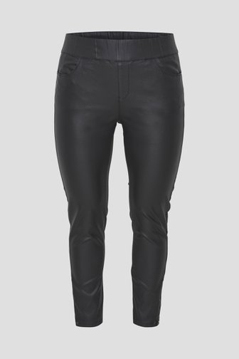 Pantalon noir avec coating de Fransa pour Femmes