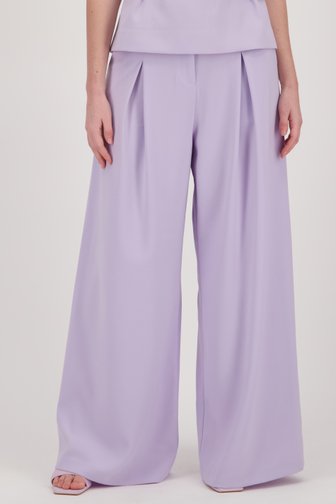 Pantalon palazzo violet clair de D'Auvry pour Femmes