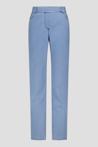 Pantalon stretch bleu effet jean de Claude Arielle pour Femmes